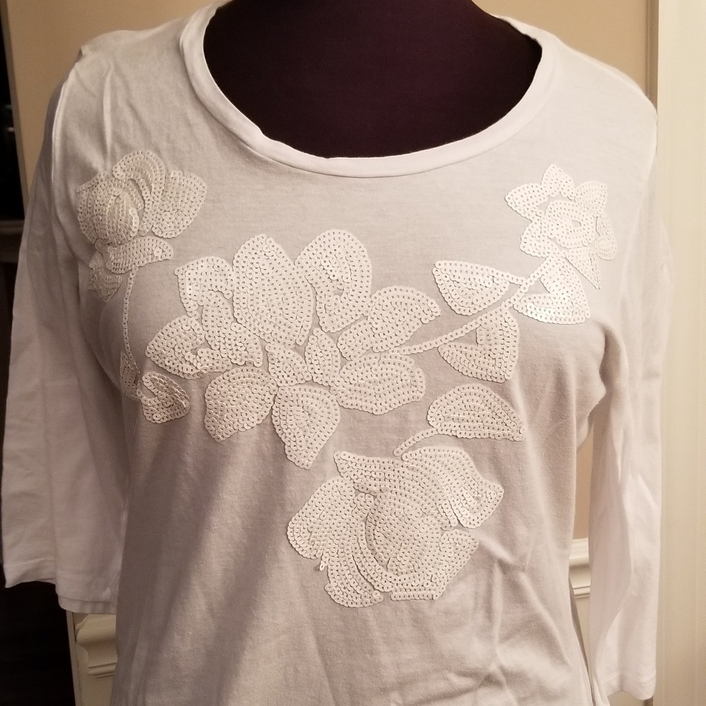 Seven Luxe White Top Sz 18/20